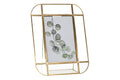 MARCO FOTO 10X15 METAL CRISTAL 17,5X6X21 DORADO
