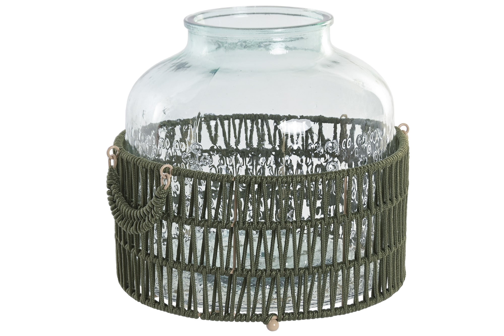 PORTAVELA CRISTAL NYLON 37X37X33 VERDE