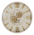 RELOJ PARED HIERRO CRISTAL 59X8X59 MOVIMIENTO