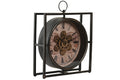 RELOJ SOBREMESA METAL CRISTAL 30X9X32 MOVIMIENTO